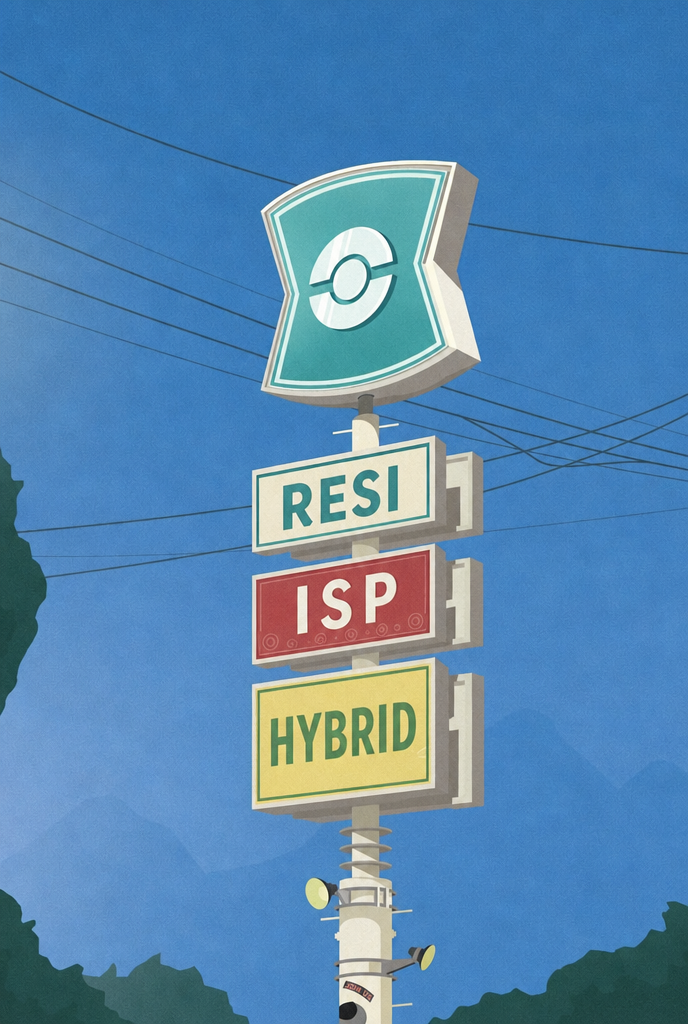 Resi, ISP, and Hybrid signpost
